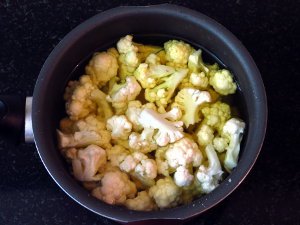 Aloo Gobi Cooking Step