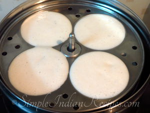 Idli using Idli Rava