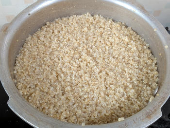 Quinoa salad Preparation Step