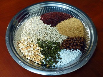 Sathi Maavu Preparation Step