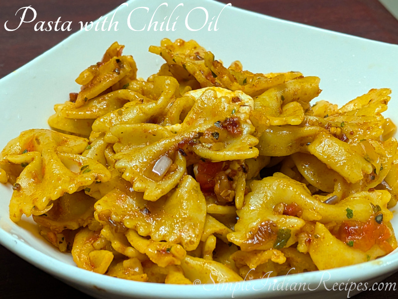 Pasta with Taiwanese Chili Oil